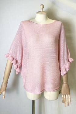 Cathy neulepusero vaaleanpunainen