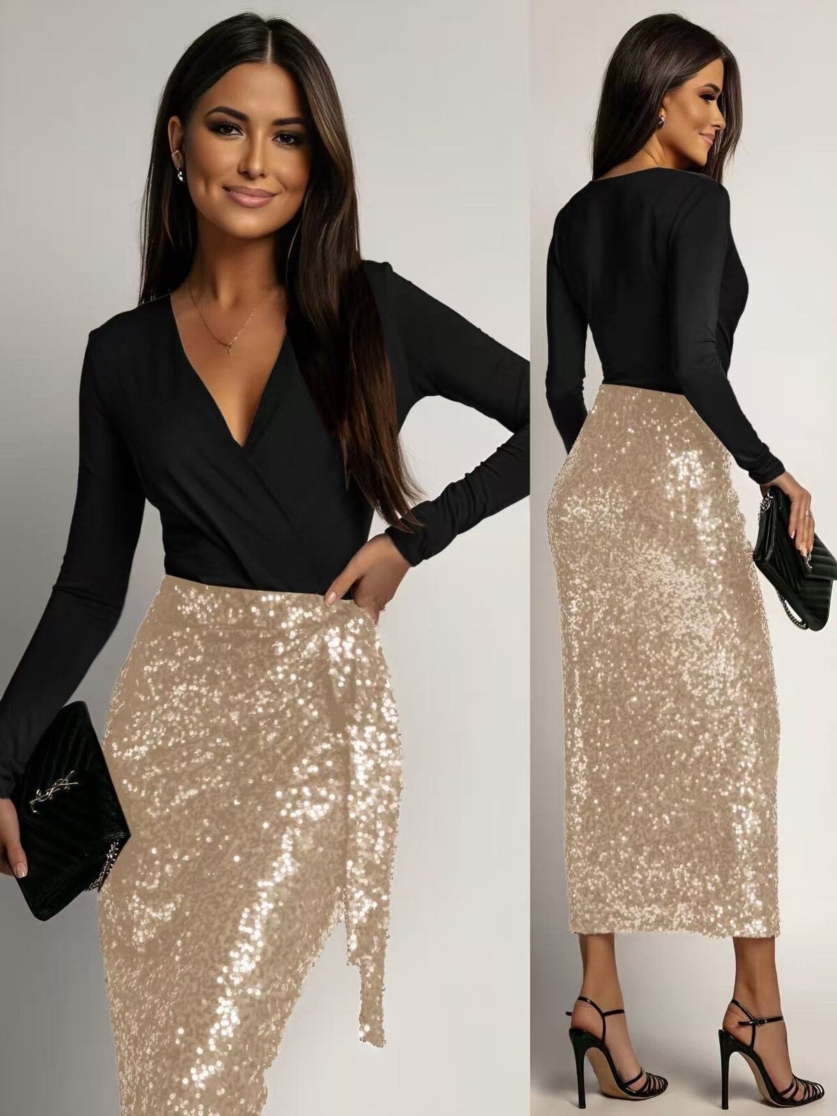 Melissa paljettimekko (useita värejä)